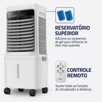 climatizador de ar mondial wind turbo cl-25l 5 em 1 127v (mp)