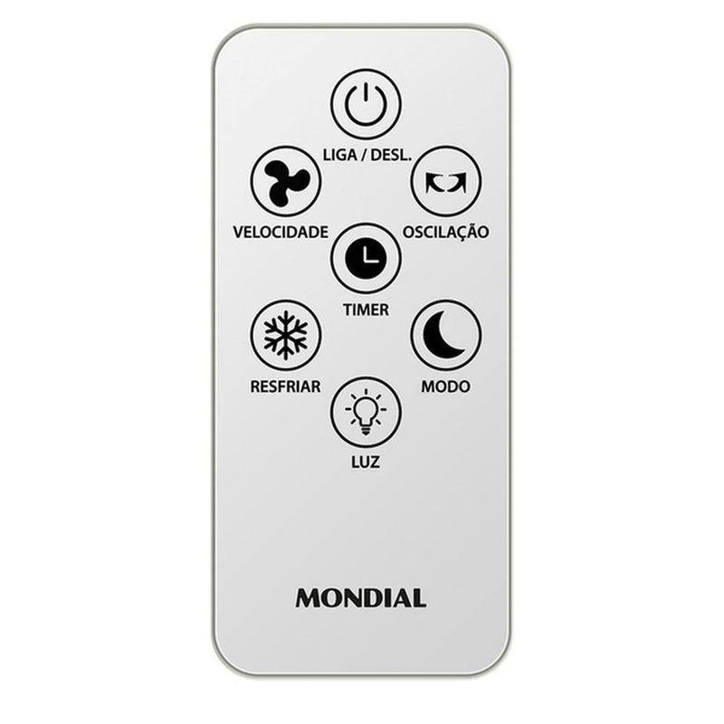 climatizador de ar mondial wind turbo cl-25l 5 em 1 127v (mp)