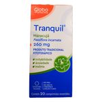 tranquil passiflora incarnata 260mg 20 comprimidos revestidos globo