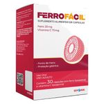 suplemento alimentar ferrofácil 30 cápsulas gross