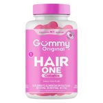 suplemento alimentar gummy original hair one sabor tutti-frutti 30 gomas