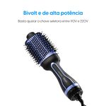 escova secadora agile glossy 3 em 1 elgin 1.300w escb1 bivolt (mp)