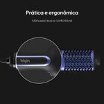 escova secadora agile glossy 3 em 1 elgin 1.300w escb1 bivolt (mp)