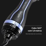 escova secadora agile glossy 3 em 1 elgin 1.300w escb1 bivolt (mp)