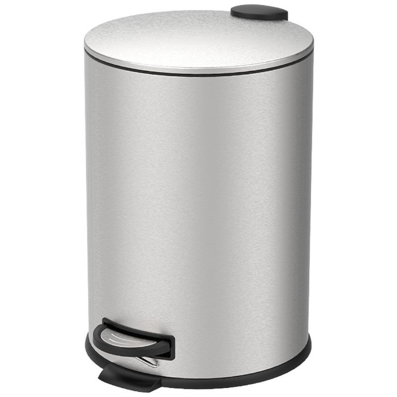 lixeira brinox 20 litros com pedal e balde spin 3074/103 (id)