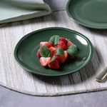 pratos de sobremesa 4 peças porto brasil daily calm verde ø18,5cm
