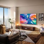 smart tv 4k 55" qled hisense 55q6qv