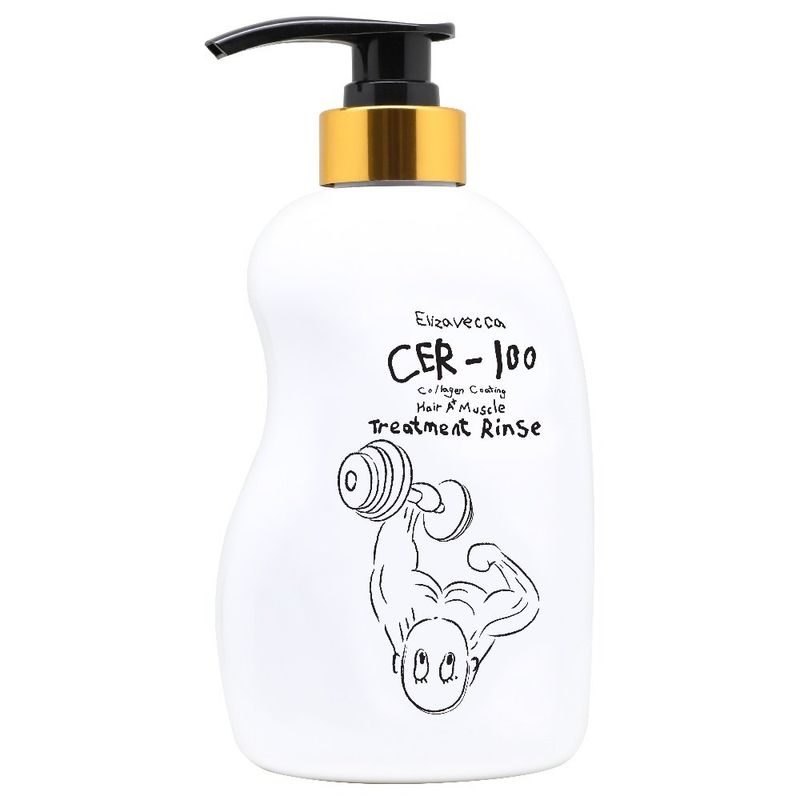condicionador elizavecca cer-100 collagen coating hair a+ muscle treatment 500ml