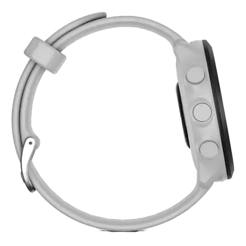 relógio garmin forerunner 55 com monitor cardíaco branco (mp)