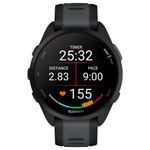 relógio garmin forerunner 165 gps running preto (mp)