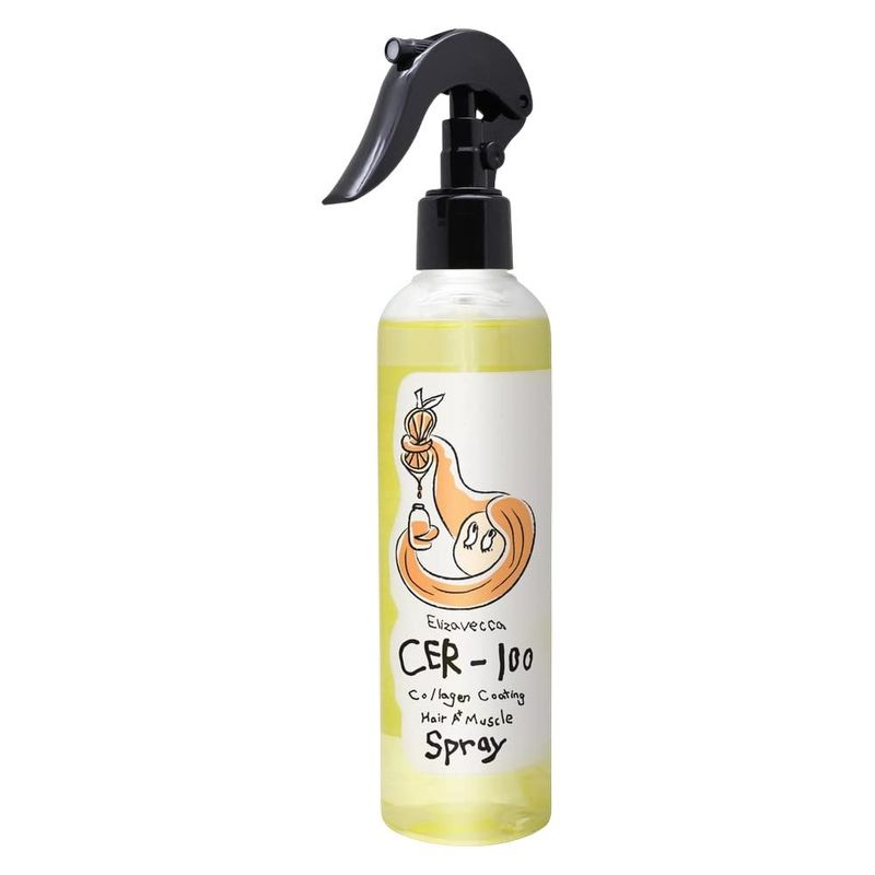 leave-in elizavecca cer-100 collagen coating hair a+ muscle spray 250ml