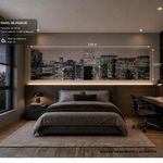 papel de parede kennedy night city 127x368cm (mp)