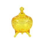 pote de vidro urban my lovely 9,5x13cm amarelo (mp)