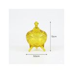 pote de vidro urban my lovely 9,5x13cm amarelo (mp)