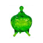 pote de vidro urban my lovely 9,5x13cm verde (mp)