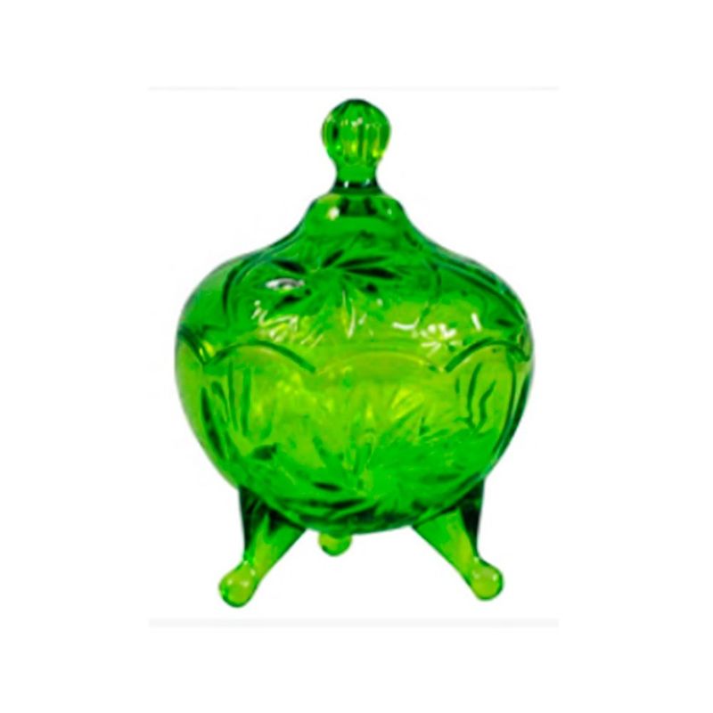 pote de vidro urban my lovely 9,5x13cm verde (mp)