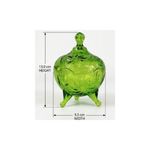 pote de vidro urban my lovely 9,5x13cm verde (mp)