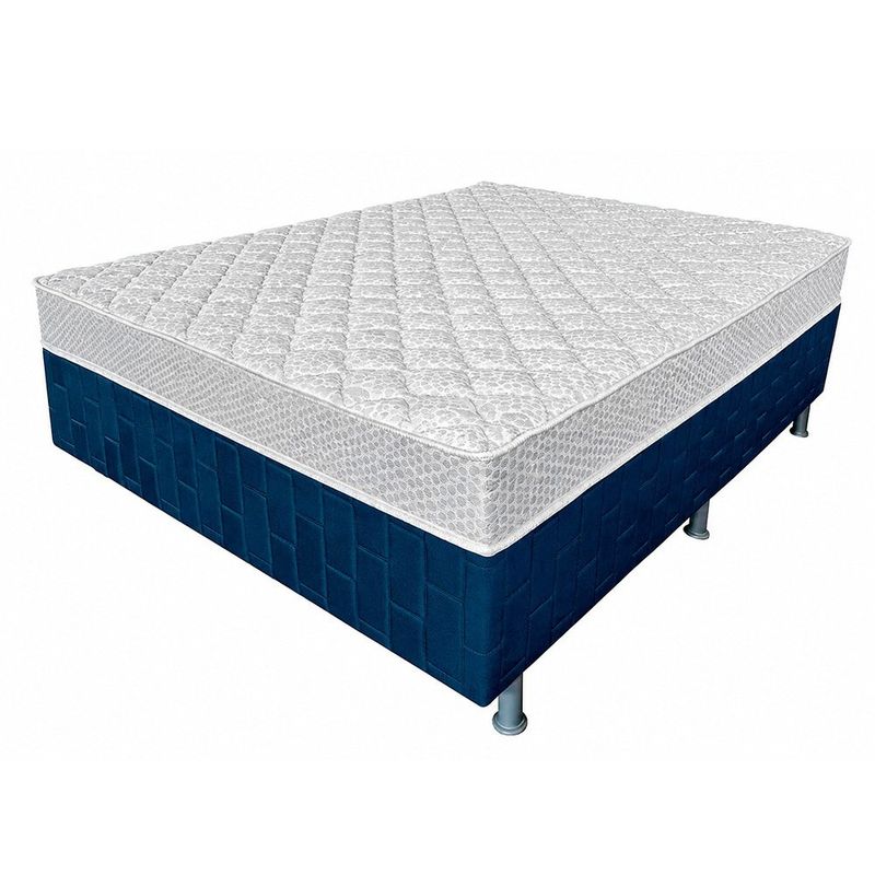 cama box casal conjugada marjom iara comfort d28 58x188x138cm (mp)