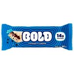 barra de proteína bold cookies & cream 40g