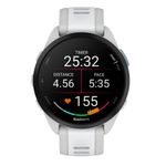 relógio garmin forerunner 165 music amoled branco (mp)
