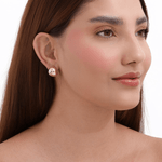 brinco semijoia luiza mota oval liso dourado 267042 (mp)