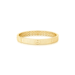 bracelete semijoia luiza mota listrado trabalhado dourado 267571 (mp)