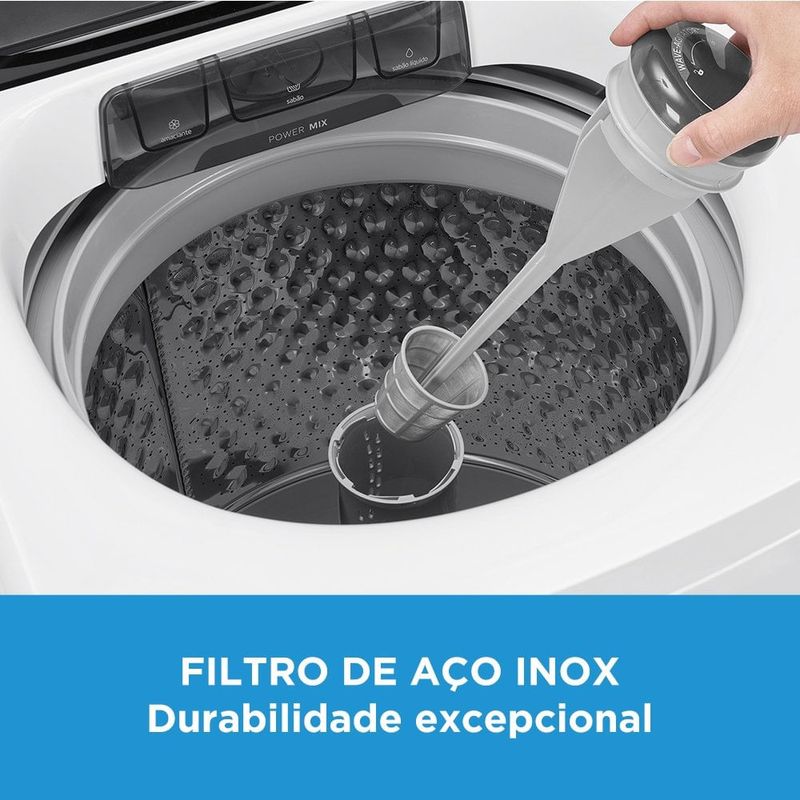 máquina de lavar 13kg midea 127v branco ma512w130a/wk04