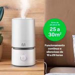 umidificador de ar multilaser multi saúde easy air hc290 bivolt 1.8l