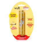 gloss vult stick garoto baton cor translúcida com glitter 2g
