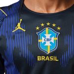camisa do brasil masculina m nike jordan ii torcedor azul (mp)