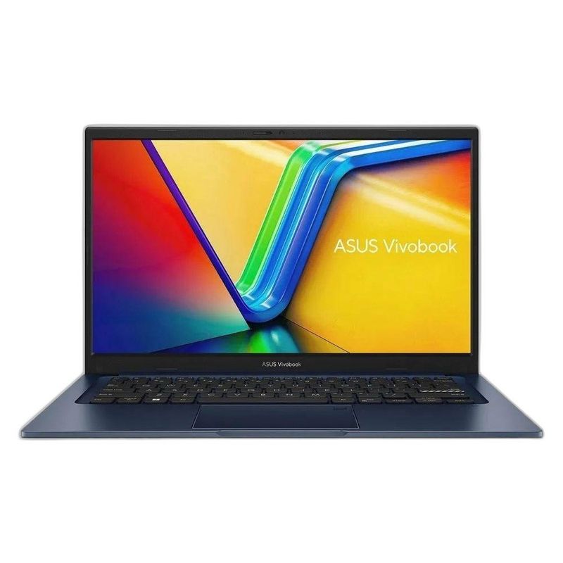 notebook asus vivobook 14 core 5 120u tela 14" fhd 8gb 256gb ssd at-bi