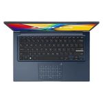 notebook asus vivobook 14 core 5 120u tela 14" fhd 8gb 256gb ssd at-bi