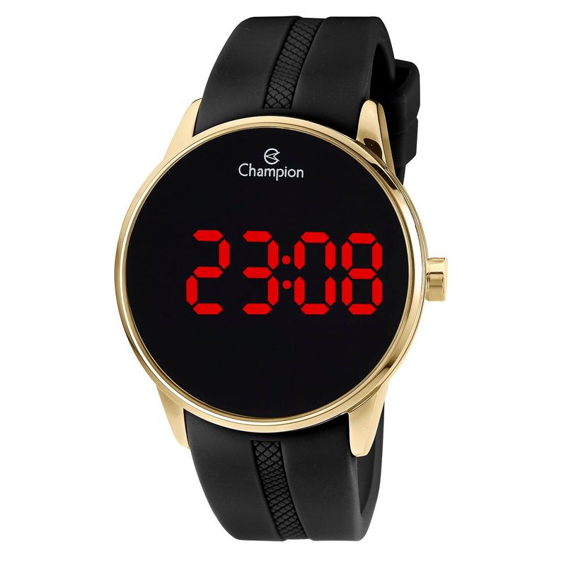 relógio masculino champion dourado ch40188p