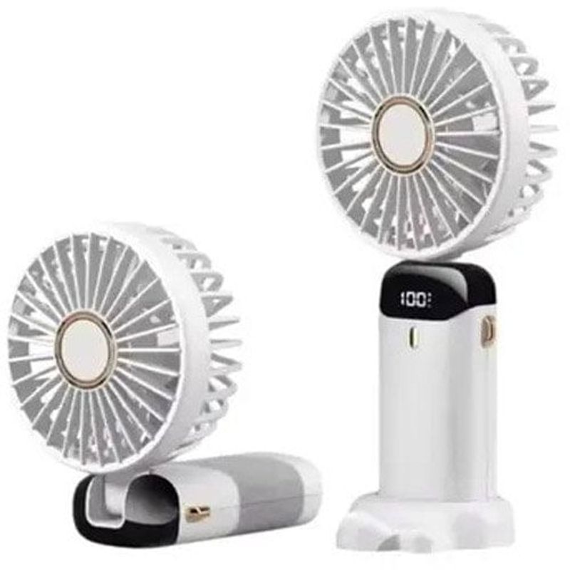 mini ventilador de mesa portátil branco anhui e-bi