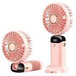 mini ventilador de mesa portátil rosa anhui e-bi