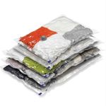 kit de 5 sacos a vácuo com bomba suscong 60x80cm e-bi