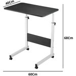 mesa para escritório com rodas bege guanghzou e-bi