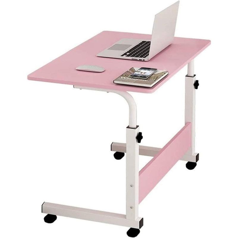 mesa para escritório com rodas rosa guanghzou e-bi