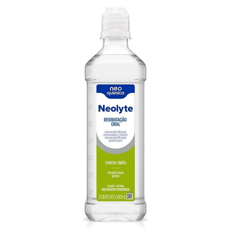 repositor eletrolítico neolyte reidratação oral 500ml sabor limão neo química