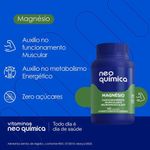magnésio 60 comprimidos suplemento alimentar neo química