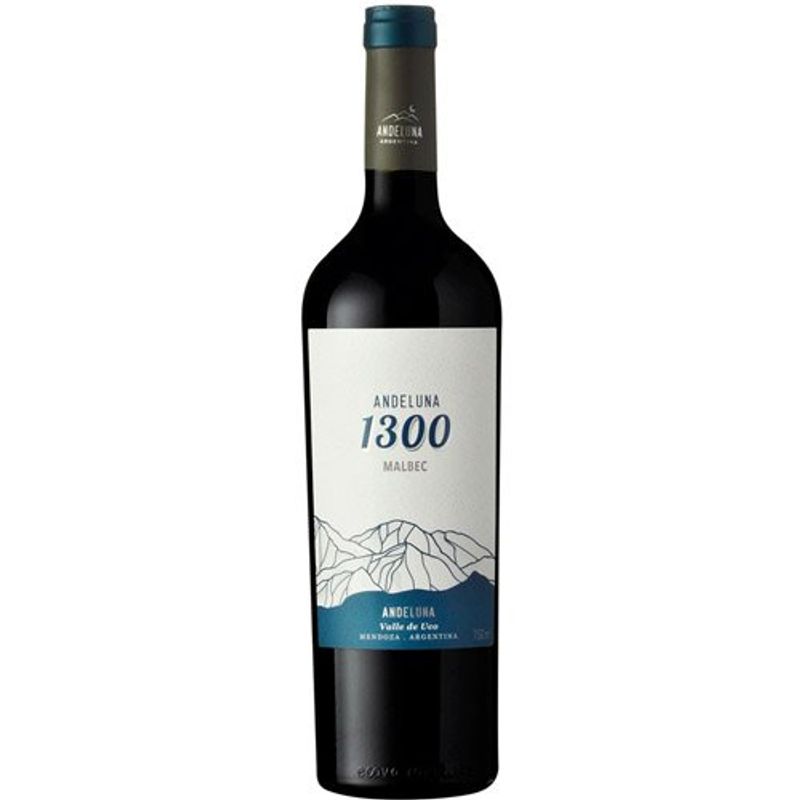 vinho tinto andeluna malbec 750ml