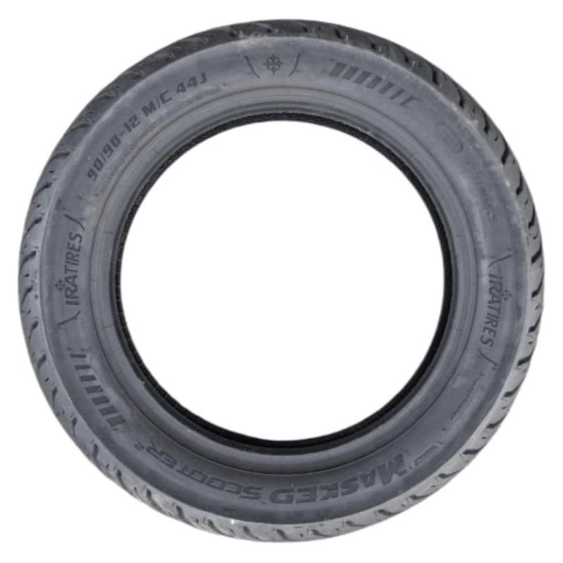 pneu moto ira tires aro 12 90/90-12 masked scooter dianteiro sem câmara (mp)