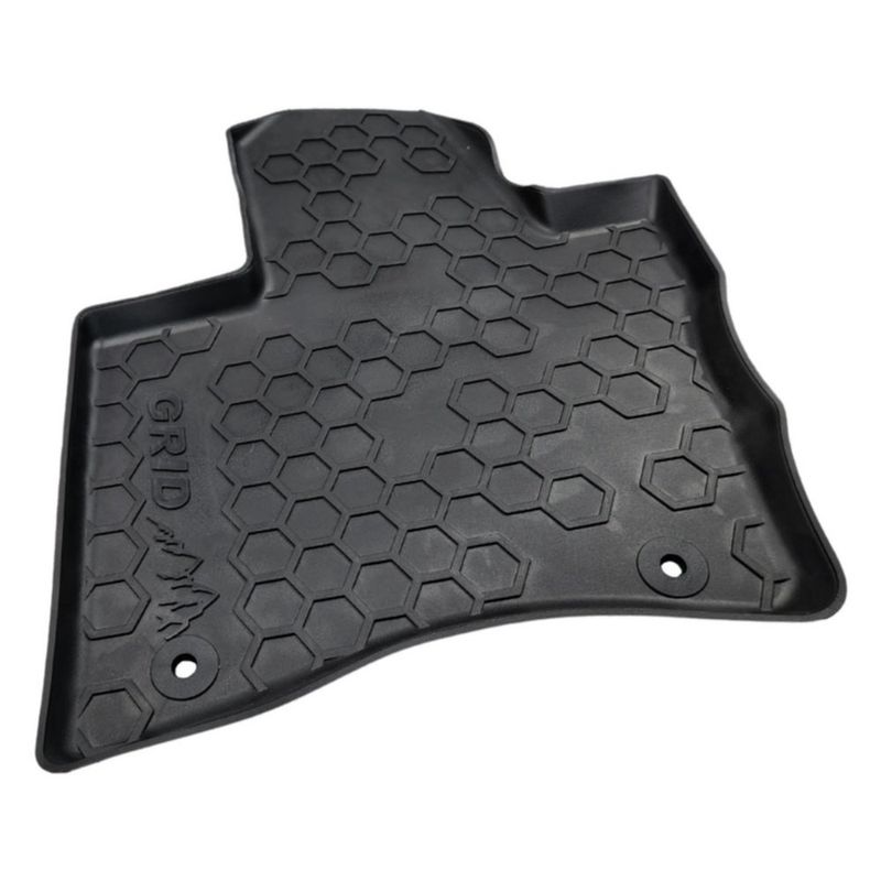 jogo tapete bandeja 5 peças grid fiat toro 4 portas 2016 a 2026 (mp)