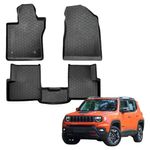 jogo tapete bandeja 5 peças grid jeep renegade 4 portas 2015 a 2026 (mp)