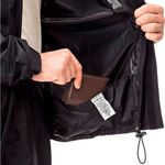 capa de chuva nylon com gola pantaneiro ex preto (mp)