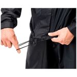 capa de chuva nylon com gola pantaneiro ex preto (mp)