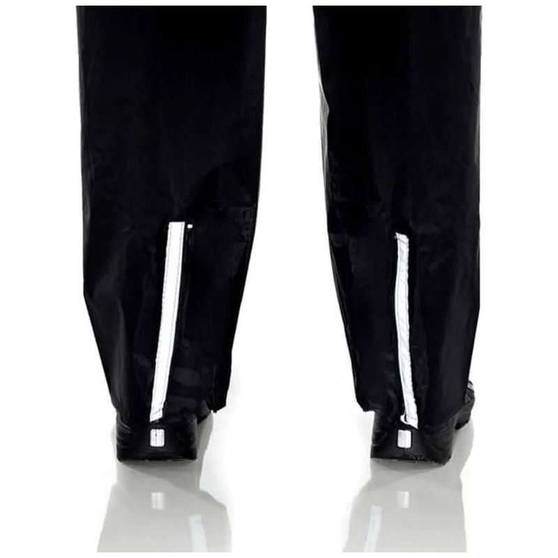 capa de chuva feminino nylon com gola pantaneiro ex preto (mp)