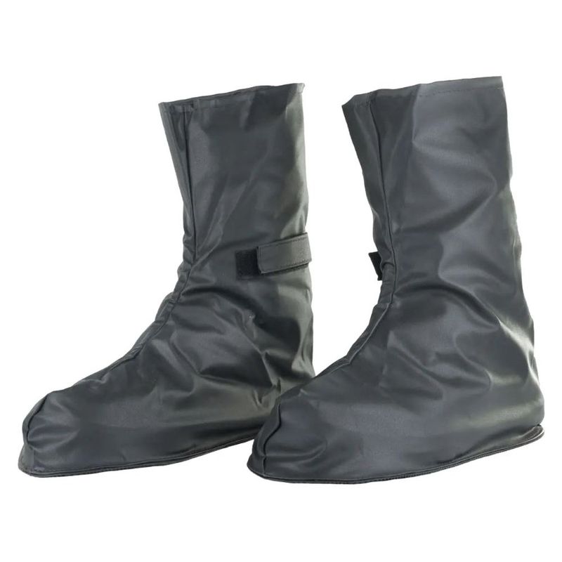 polaina pvc premium sola ziper velcro pantaneiro g preto (mp)