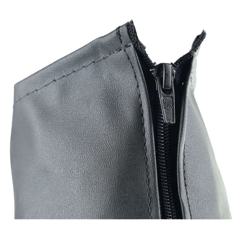 polaina pvc premium sola ziper velcro pantaneiro g preto (mp)