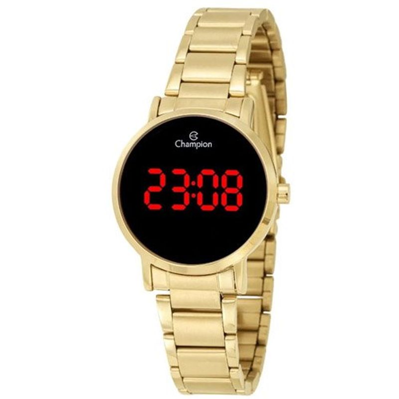 relógio feminino champion dourado ch48144v
